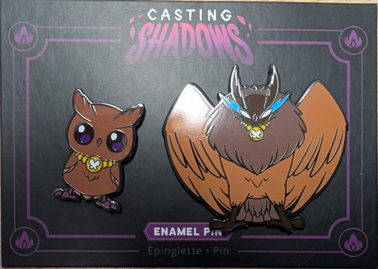 [Grade A] Casting Shadows Iris Papillon & Iris the Obscure Enamel Pin