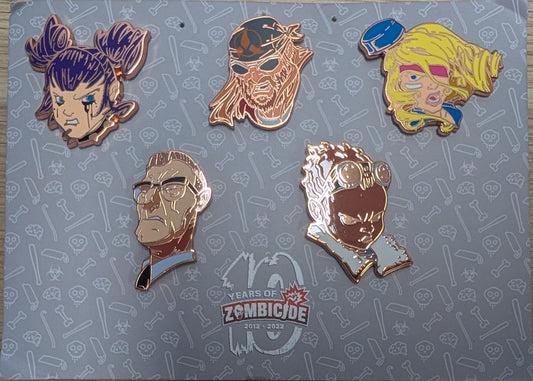 [Grade A] Zombicide 10 Years Anniversary Enamel Pin