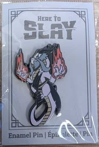 [Grade A] Here To Slay The Fearless Flame Enamel Pin
