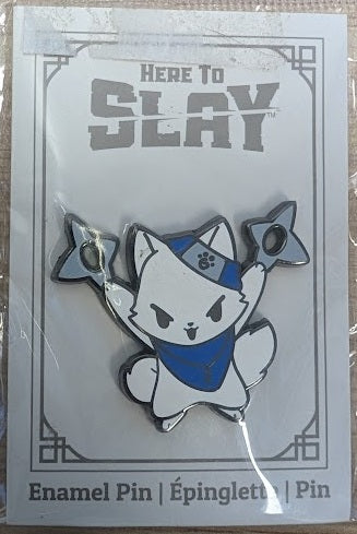 [Grade A] Here To Slay Shurikitty Pin Enamel Pin
