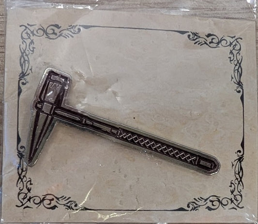 [Grade A] Lord of the Rings The Rings of Power Durin's Hammer Enamel Pin