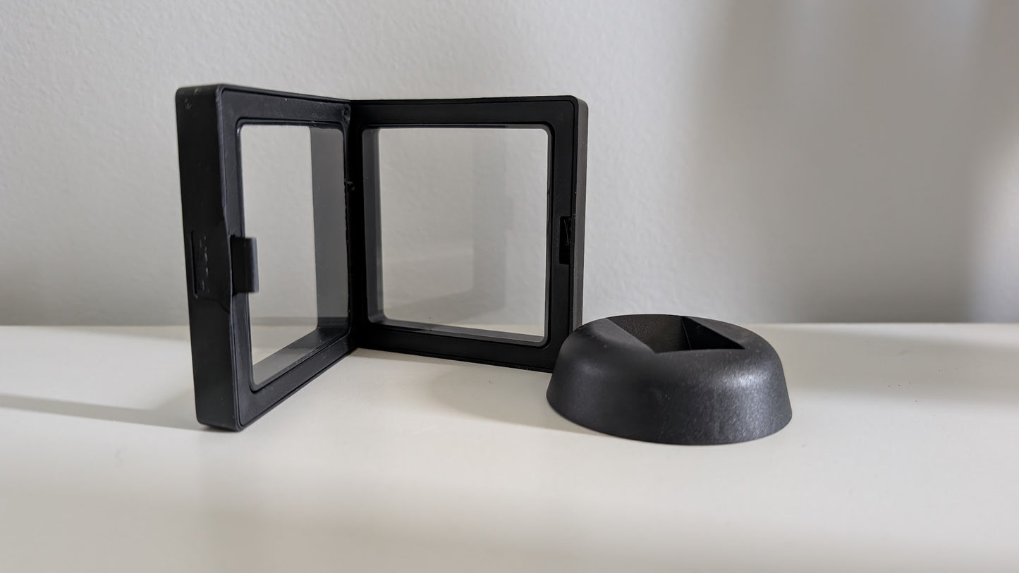 [Grade A] Coin Display Black