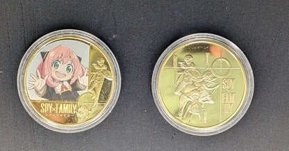 Spy Family Collectible Golden Coin