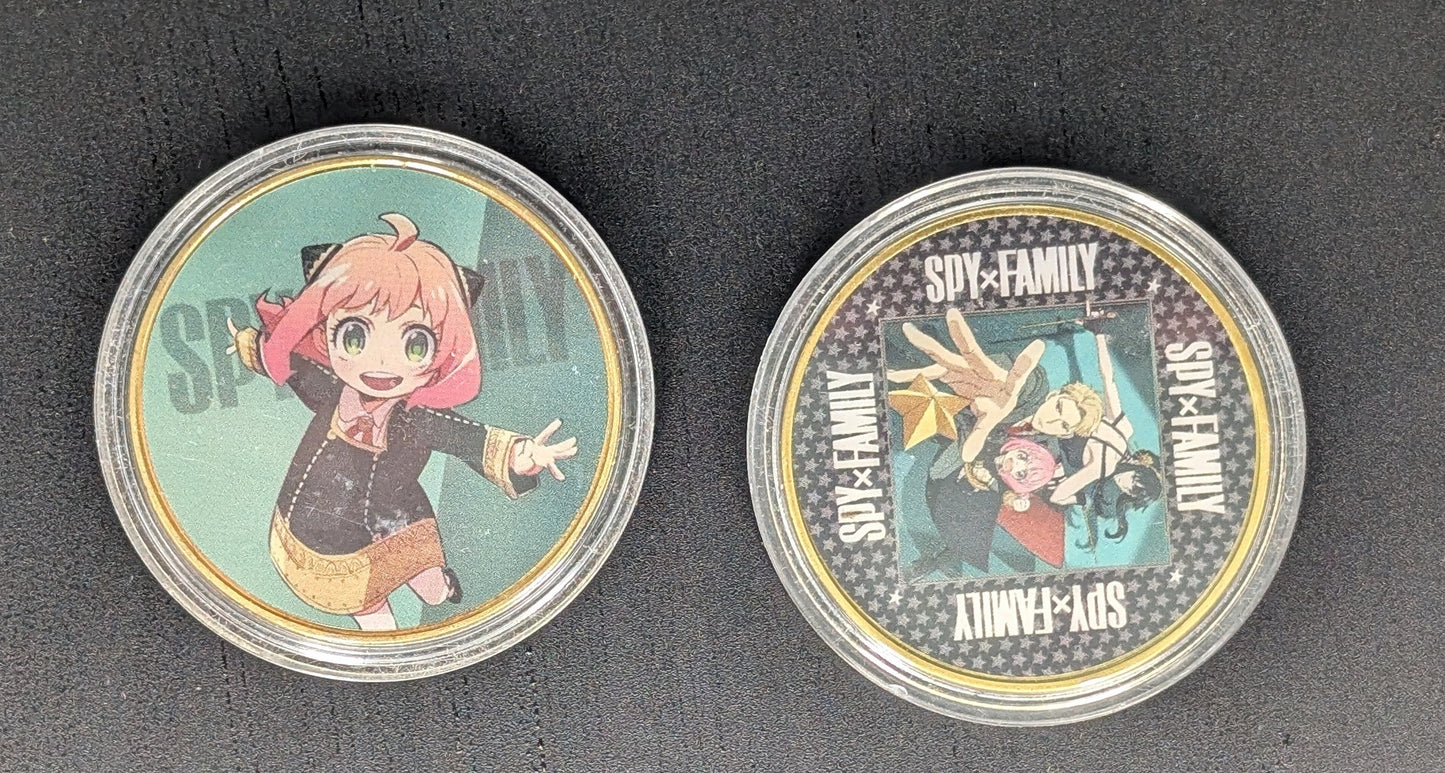 Spy Family Collectible Golden Coin
