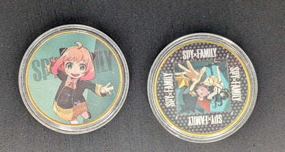 Spy Family Collectible Golden Coin