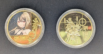 Spy Family Collectible Golden Coin