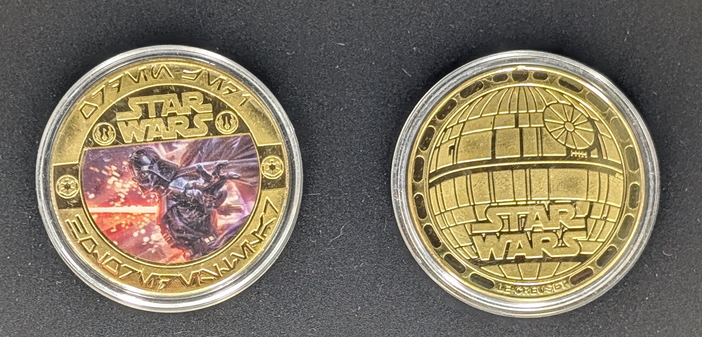 Star Wars Collectible Golden Coin
