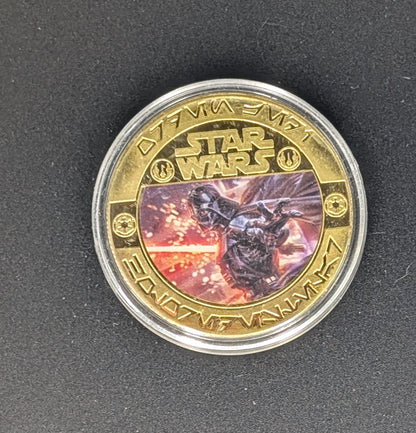 Star Wars Collectible Golden Coin
