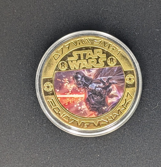 Star Wars Collectible Golden Coin