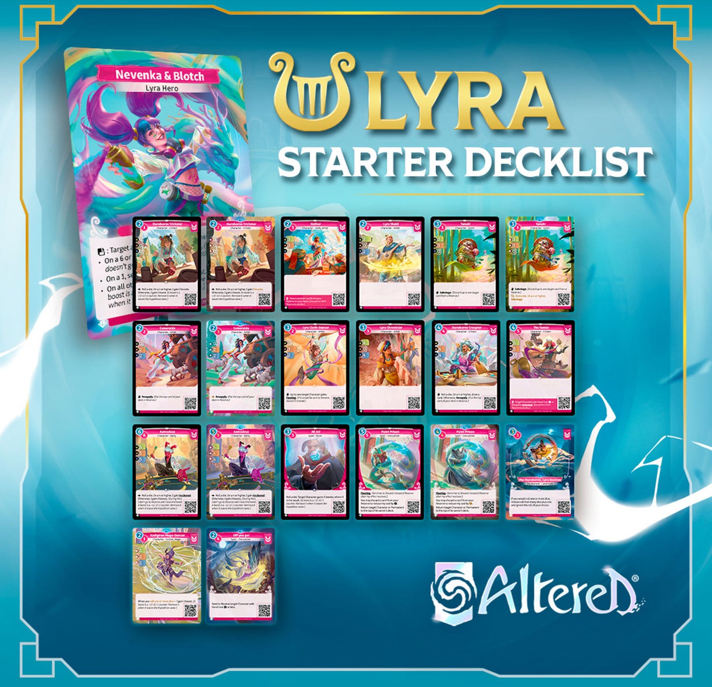 [Grade A] Altered TCG Starter Deck - Lyra