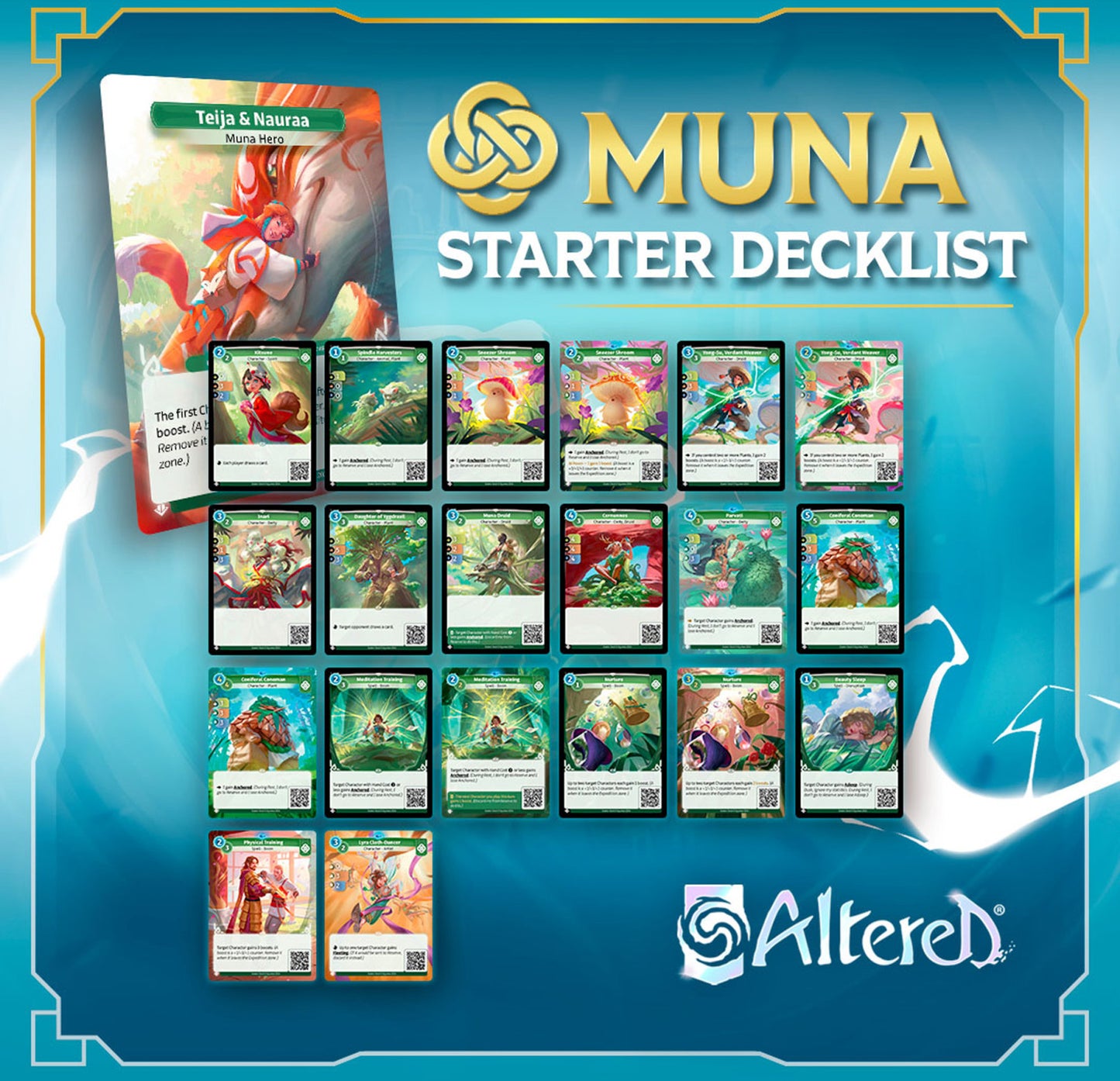[Grade A] Altered TCG Starter Deck - Muna
