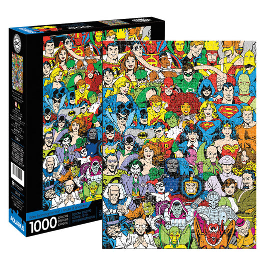 [Grade A] DC Comics Retro Cast Puzzle 1,000 pieces