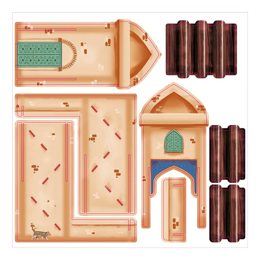 [Grade A] Tabriz Promo Punchboard (Dice Tower)