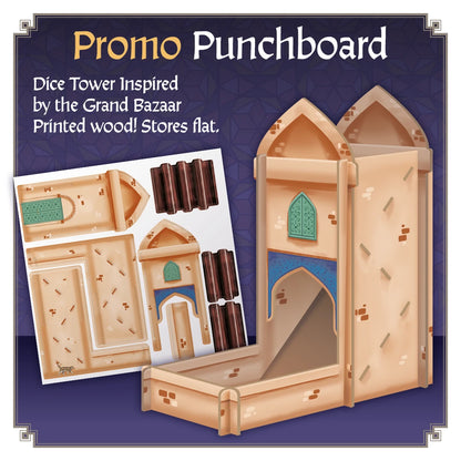 [Grade A] Tabriz Promo Punchboard (Dice Tower)