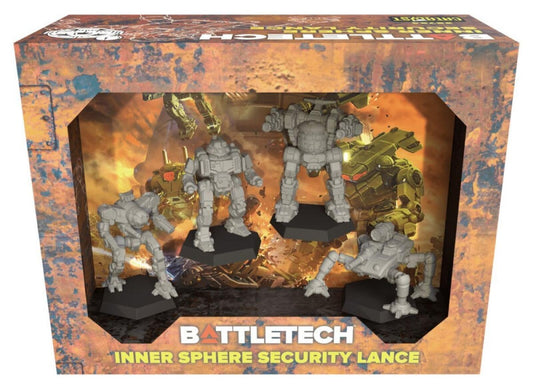 [Grade A] BattleTech Inner Sphere Security Lance Force Pack