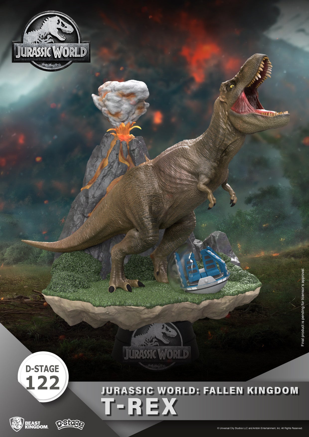 [Grade A] Beast Kingdom D Stage Jurassic World Fallen Kingdom T Rex