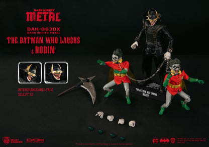 [Grade D] Beast Kingdom Dynamic Action Heroes The Batman Who Laughs and His Rabid Robins (2022 Exclusive)