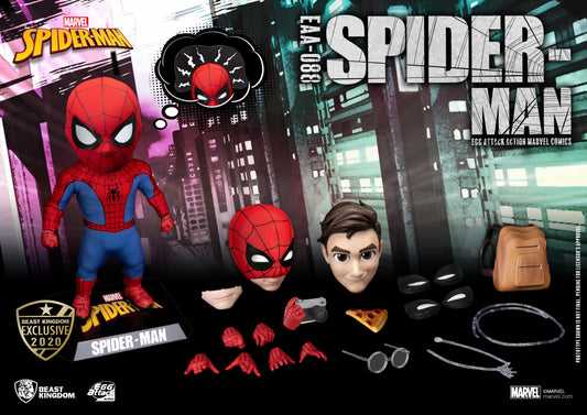 [Grade A] Beast Kingdom Egg Attack Action Marvel Comic Peter Parker Spiderman (Summer Exclusive 2020)