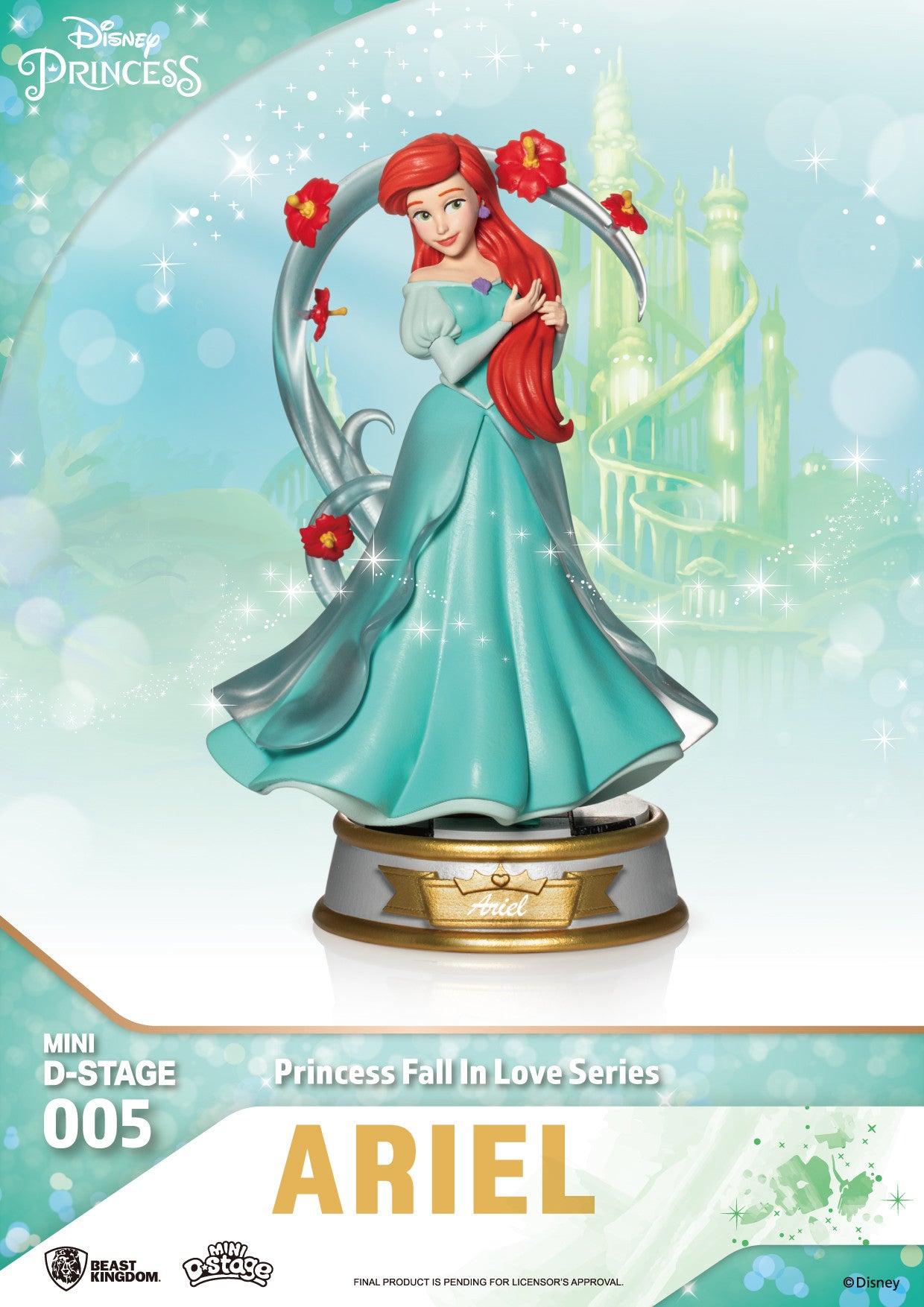 [Grade A] Beast Kingdom Mini D Stage Disney Princess Fall In Love Series Ariel