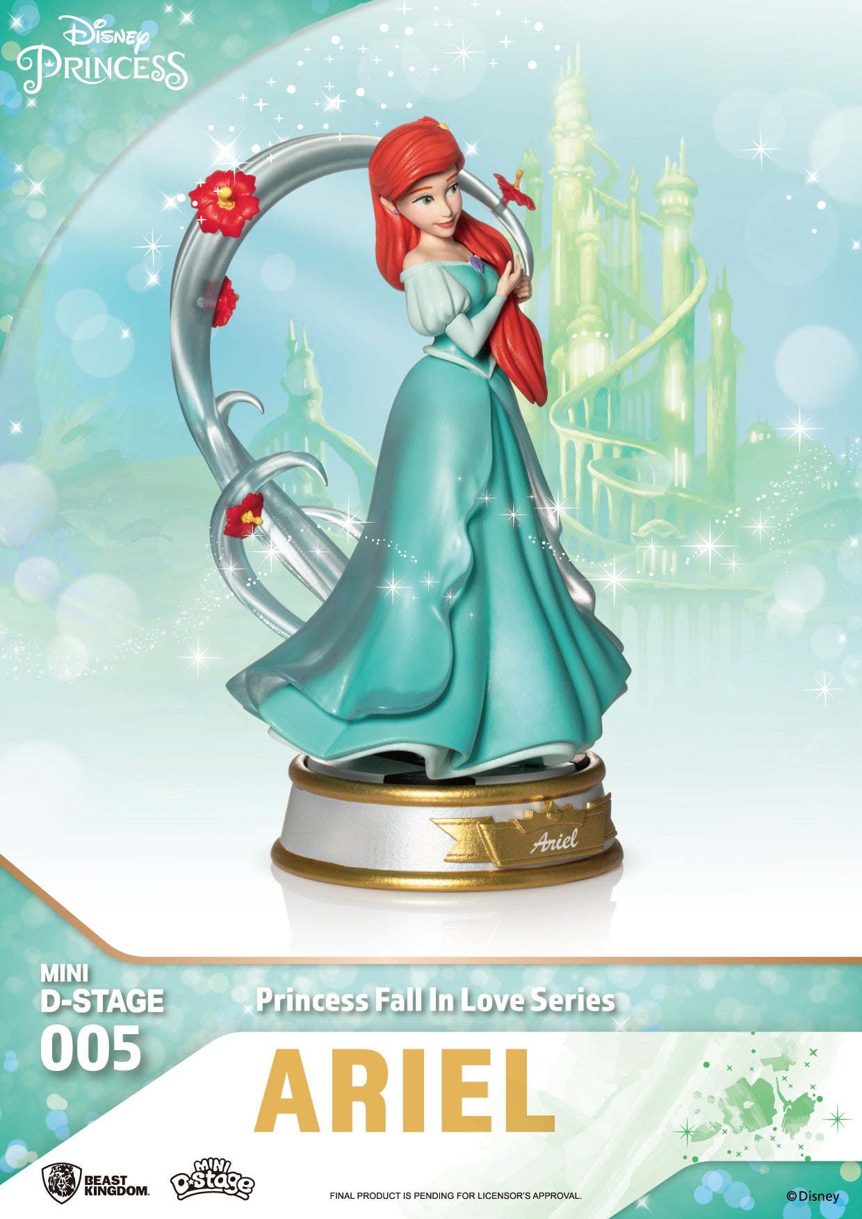 [Grade A] Beast Kingdom Mini D Stage Disney Princess Fall In Love Series Ariel