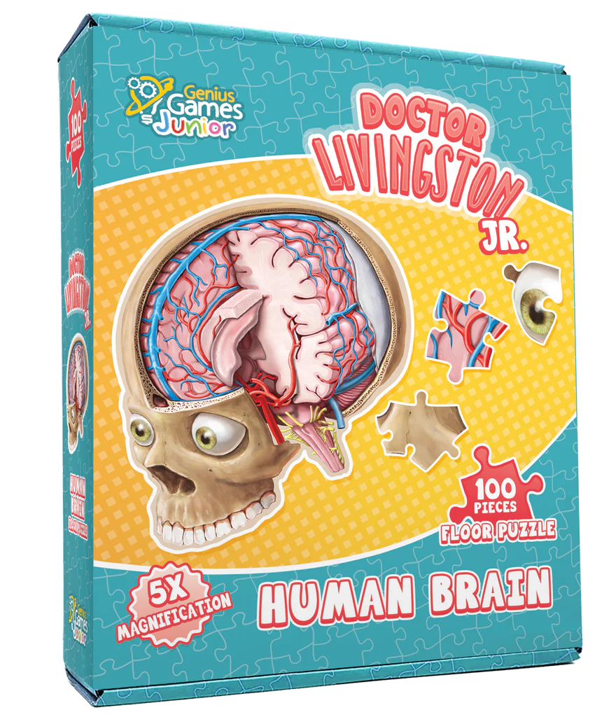 [Grade A] Dr. Livingston Jr. Floor Puzzle: Brain