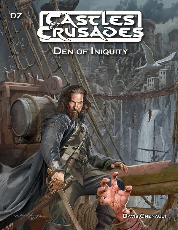 [Grade A] Castles & Crusades RPG - Den of Iniquity Adventure