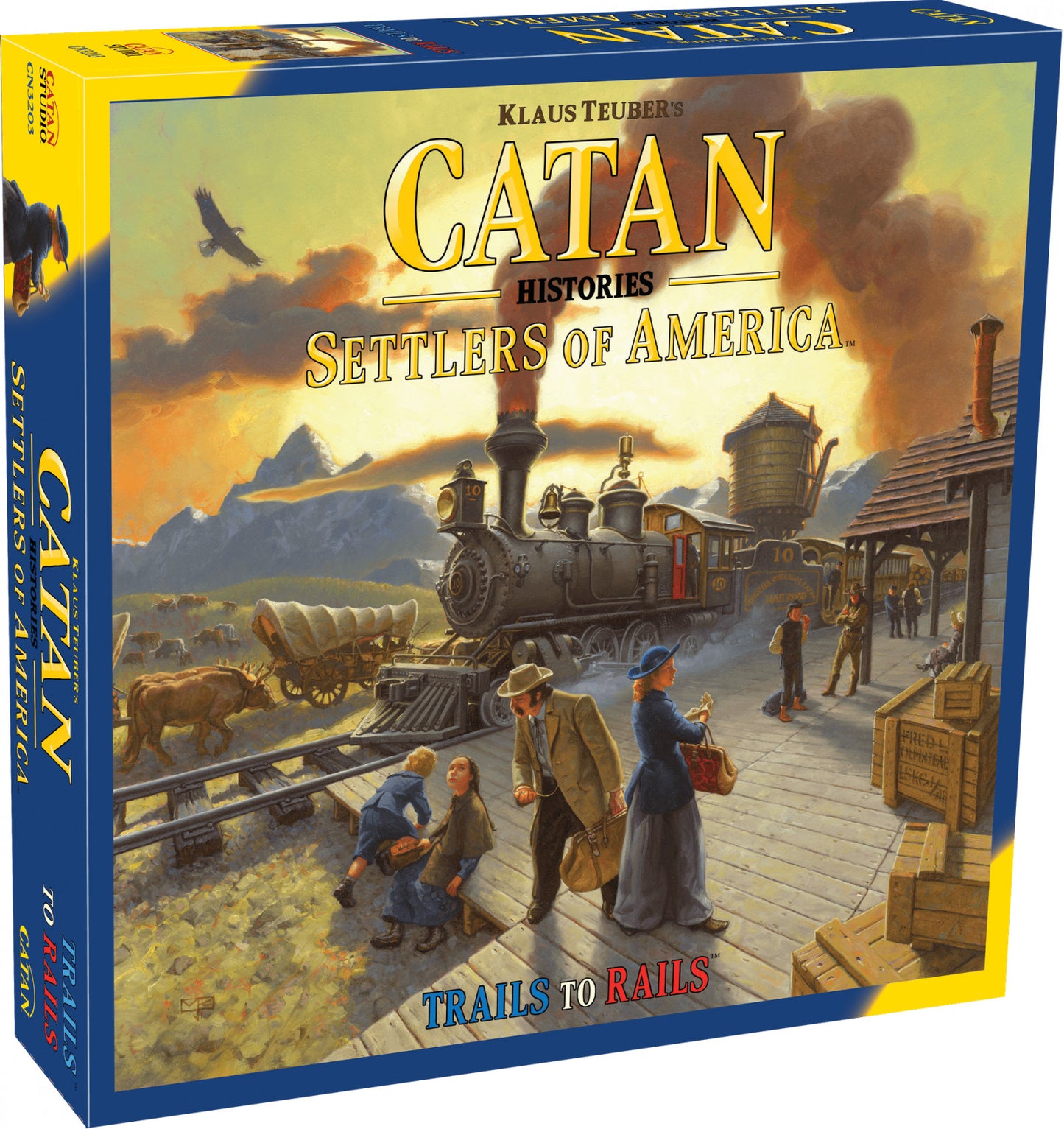 [Grade A] Catan Histories Settlers of America Trails to Rails
