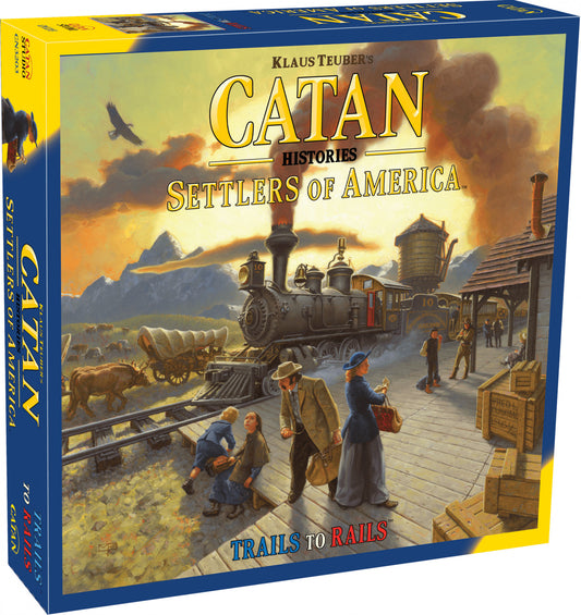 [Grade A] Catan Histories Settlers of America Trails to Rails