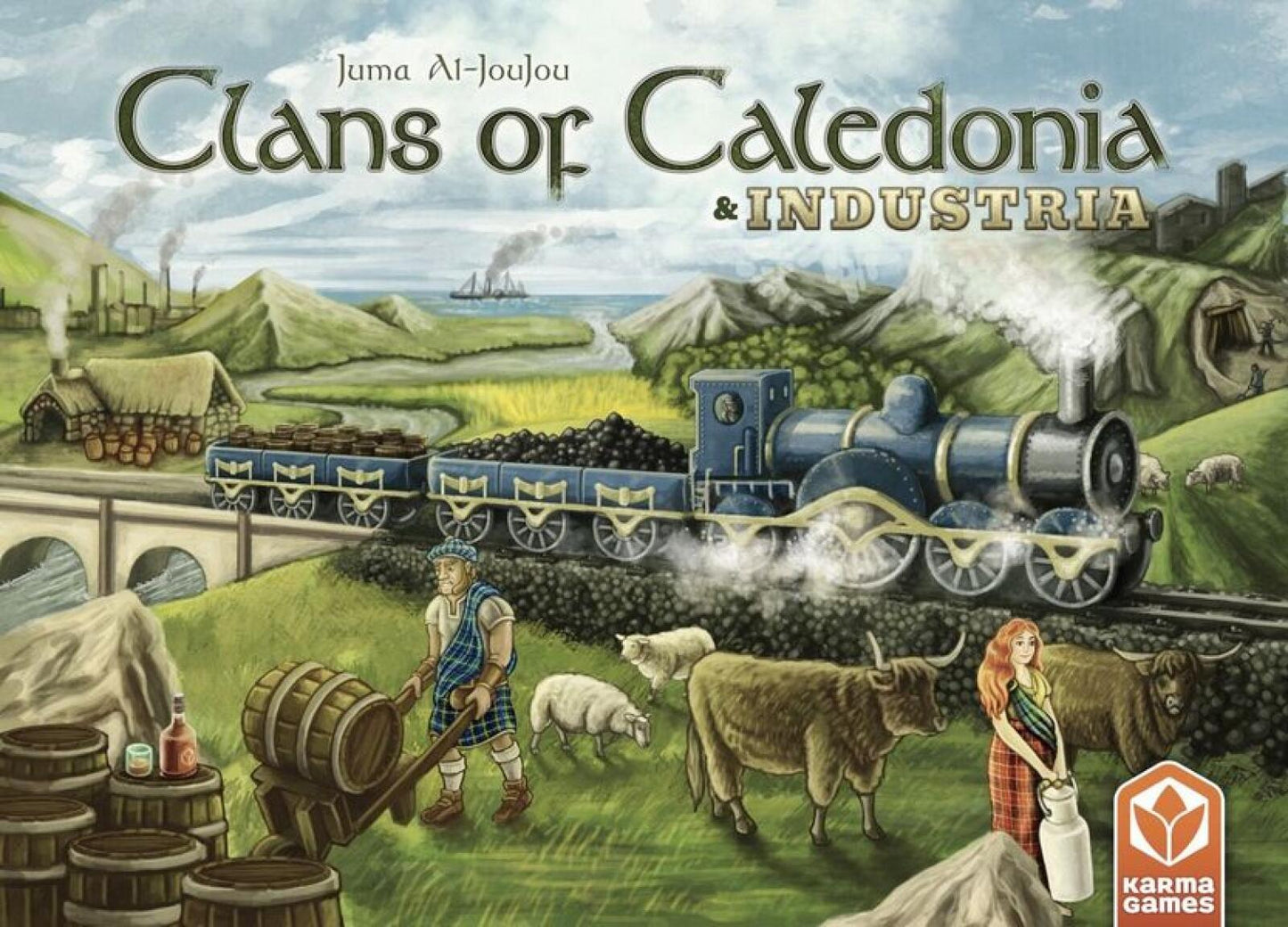 [Grade A] Clans of Caledonia Industria Bundle (Base Game + Expansion)