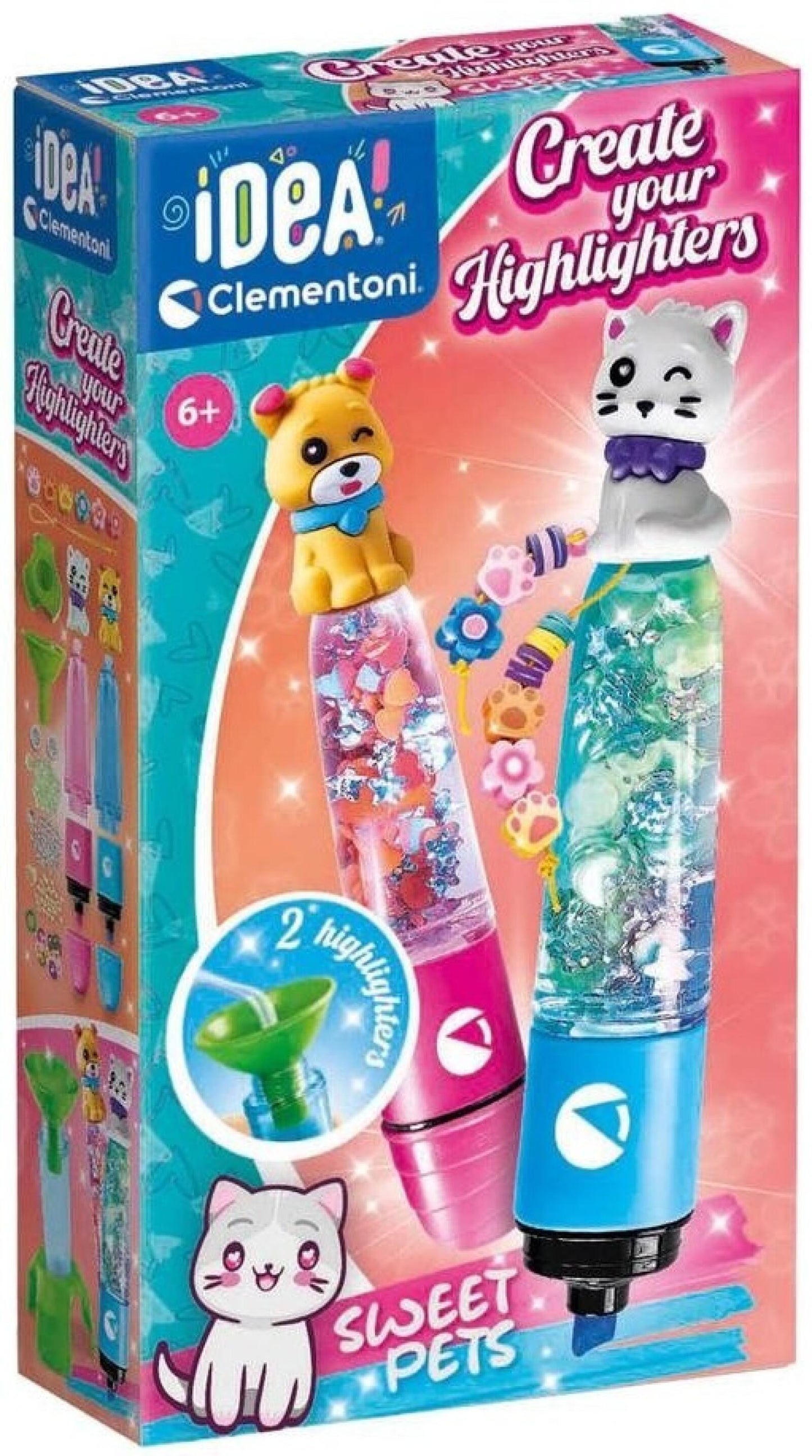 [Grade A] Clementoni Small Highlighter Lab - Sweet Pets
