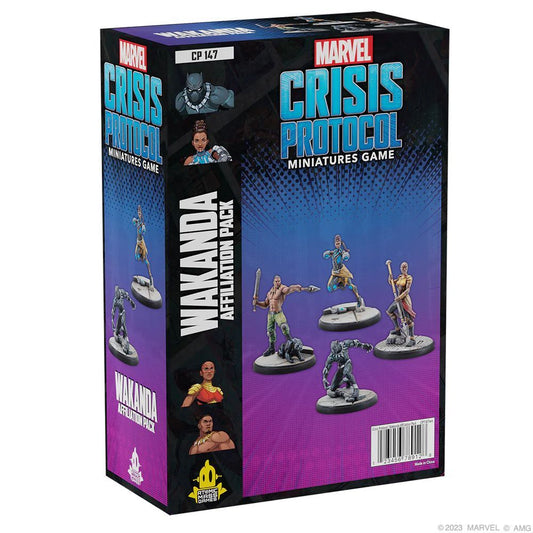 [Grade A] Marvel Crisis Protocol Wakanda Affiliation Pack