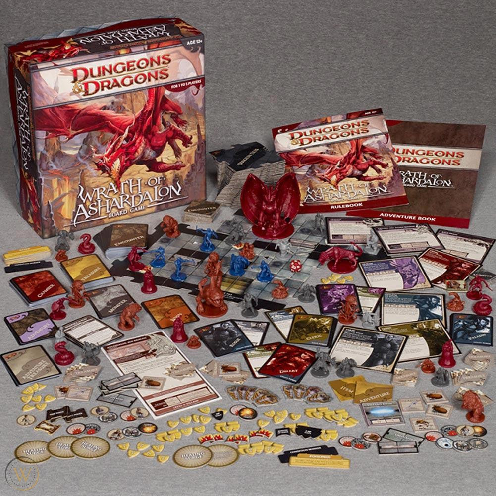[Grade A] D&D Dungeons & Dragons Wrath of Ashardalon Board Game