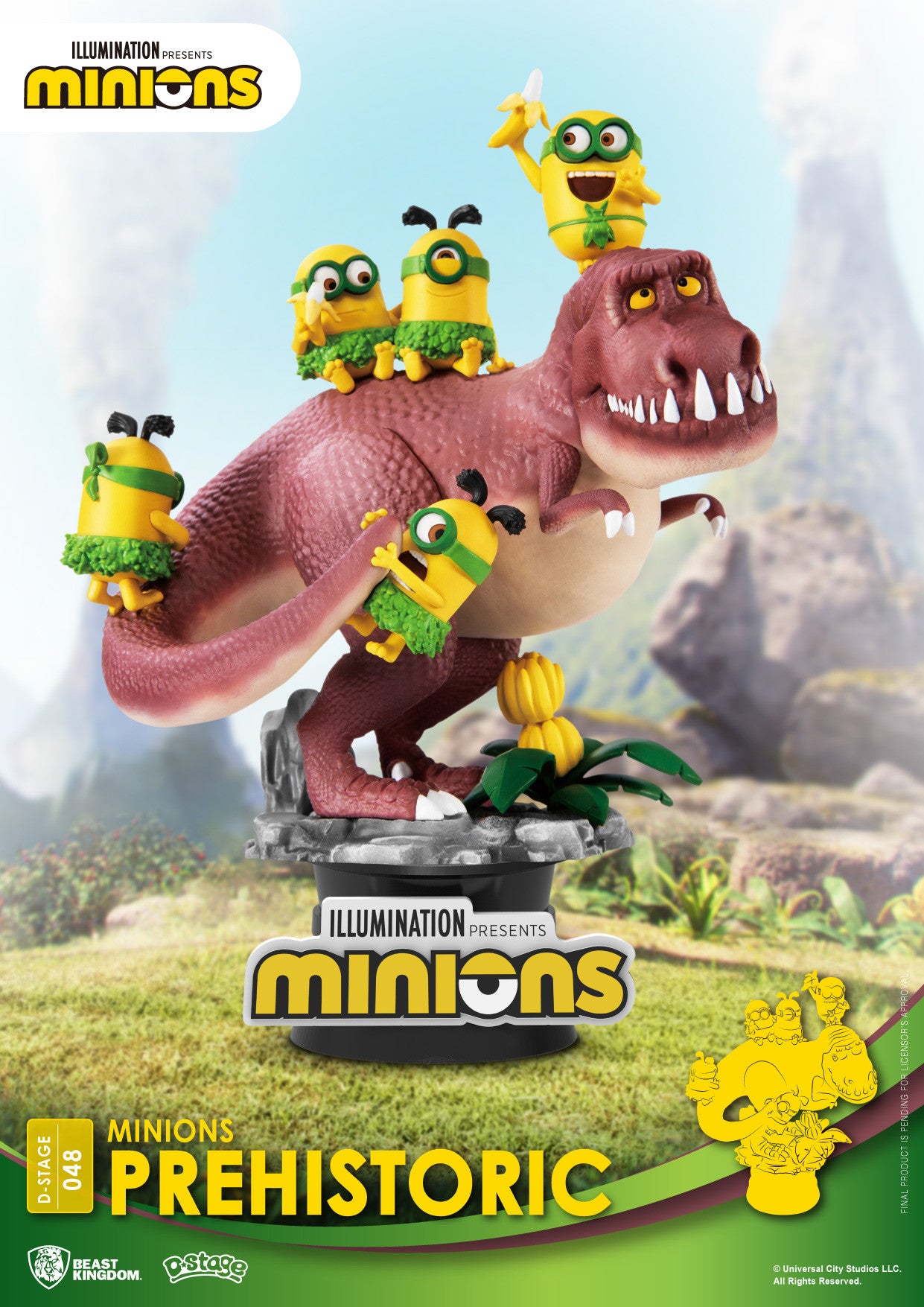 [Grade D] Beast Kingdom D Stage Minions Prehistoric