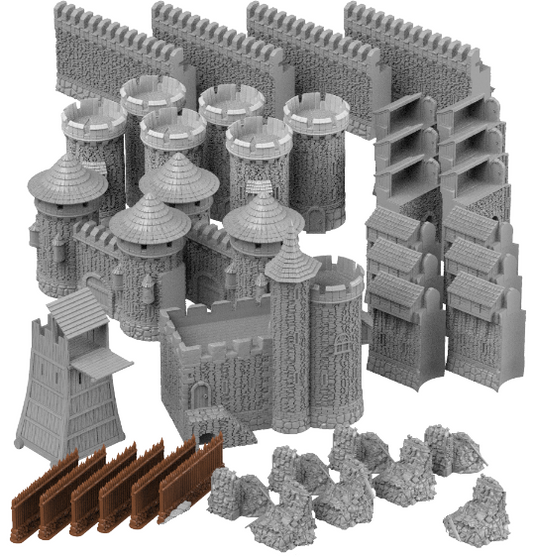 Time of Legends Joan of Arc Siege 1. Miniatures Only!