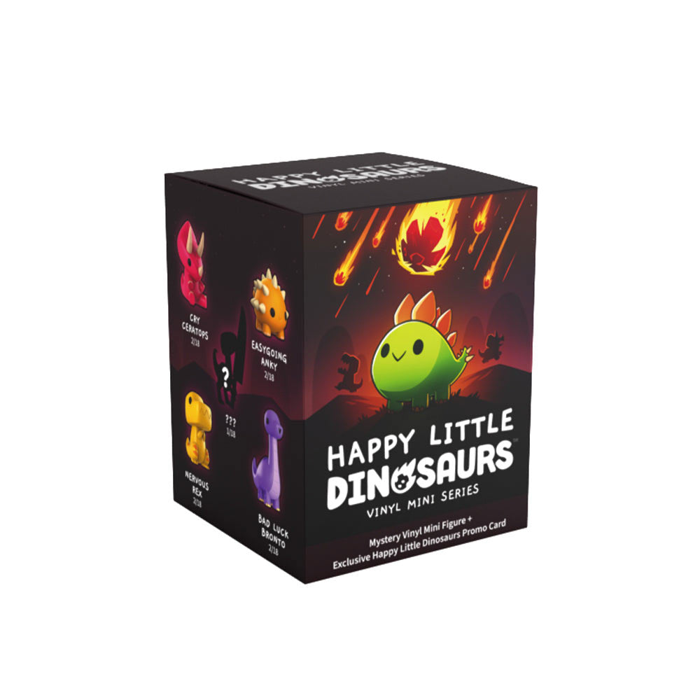 [Grade A] Happy Little Dinosaurs Vinyl Mini Series Blind Box Figure & Card