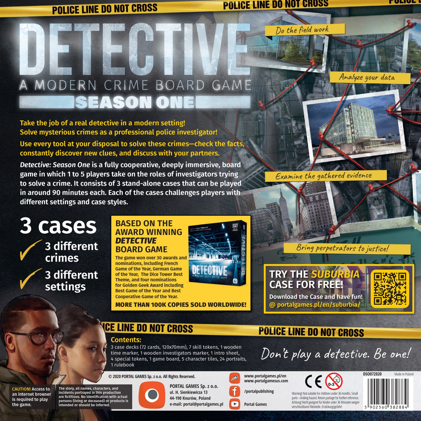 [Grade C] Detective A Modern Crime Board Game Season One