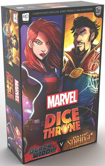 [Grade D] Dice Throne Marvel 2 Hero Box 2 Black Widow and Doctor Strange
