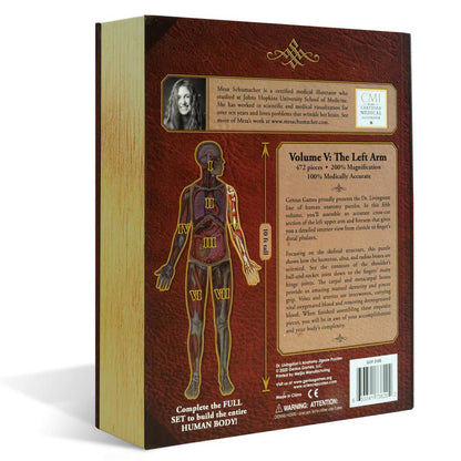 [Grade A] Dr. Livingston's Anatomy Jigsaw Puzzle: The Human Left Arm