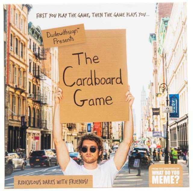 Dudewithsign Presents: The Cardboard Game