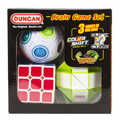 [Grade B] Duncan Brain Game Combo Set (Colour Shift, Quick Cube & Serpent)