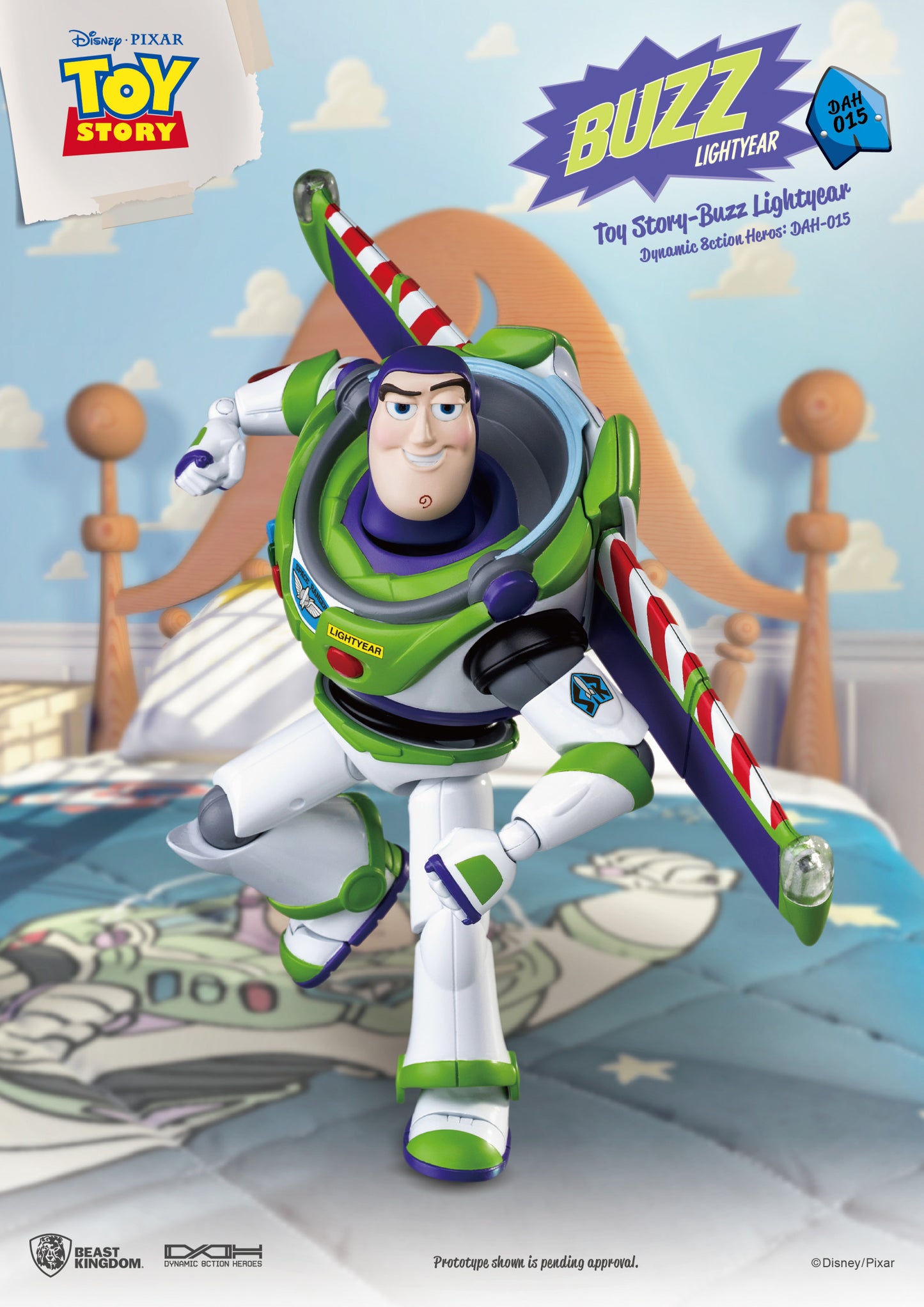 [Grade C] Dynamic Action Heroes Toy Story Buzz Lightyear