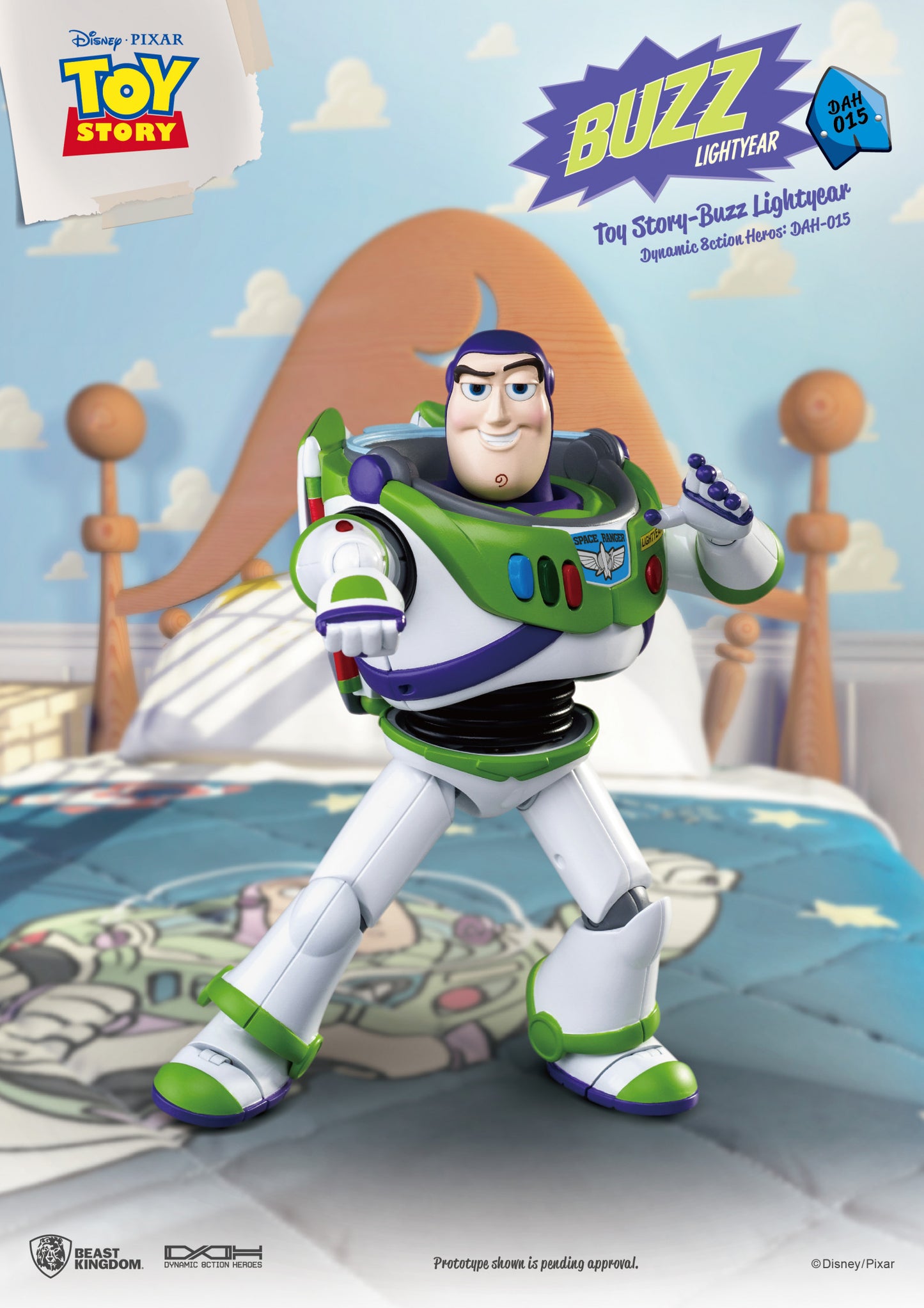 [Grade C] Dynamic Action Heroes Toy Story Buzz Lightyear