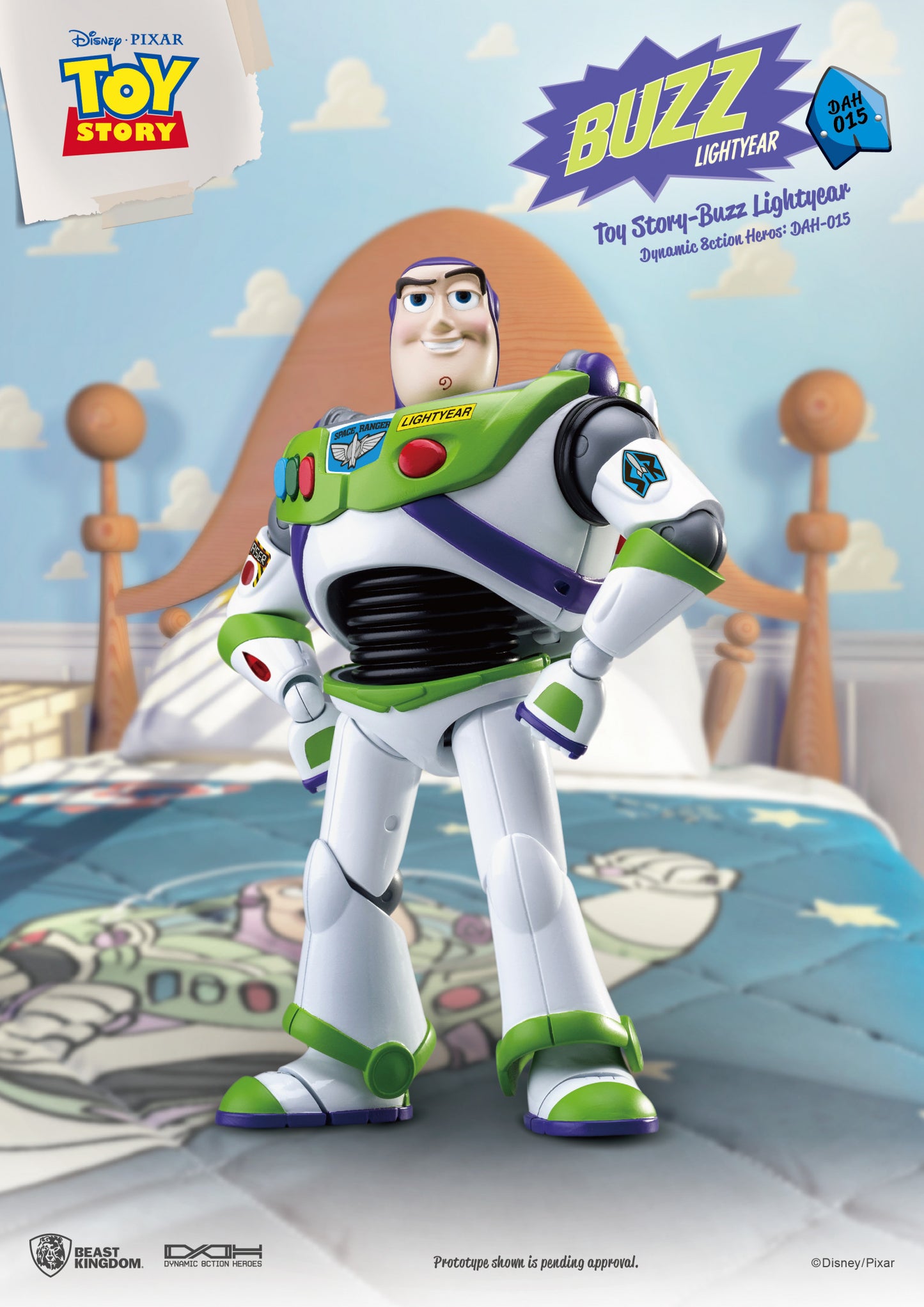 [Grade C] Dynamic Action Heroes Toy Story Buzz Lightyear