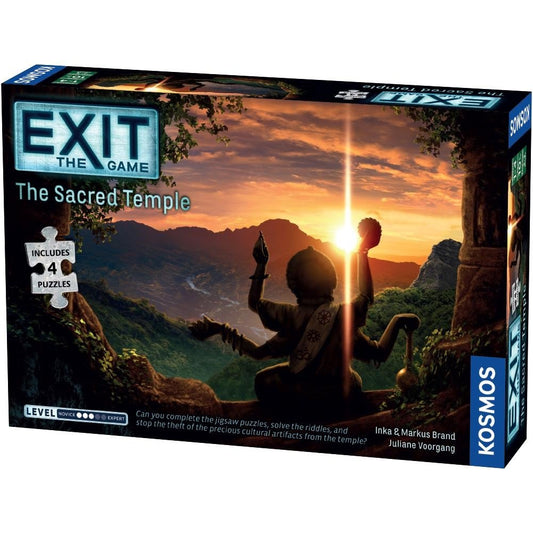 [Grade C] Exit the Game The Sacred Temple (Jigsaw Puzzle and Game)