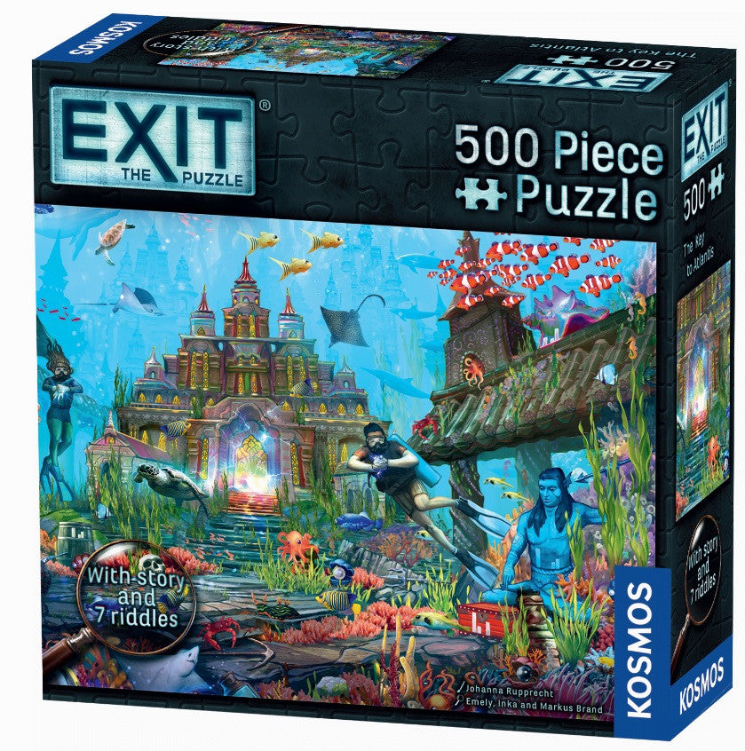 [Grade D] Exit the Game The Key to Atlantis (Game and Puzzle)