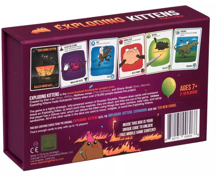 [Grade D] Exploding Kittens Party Pack