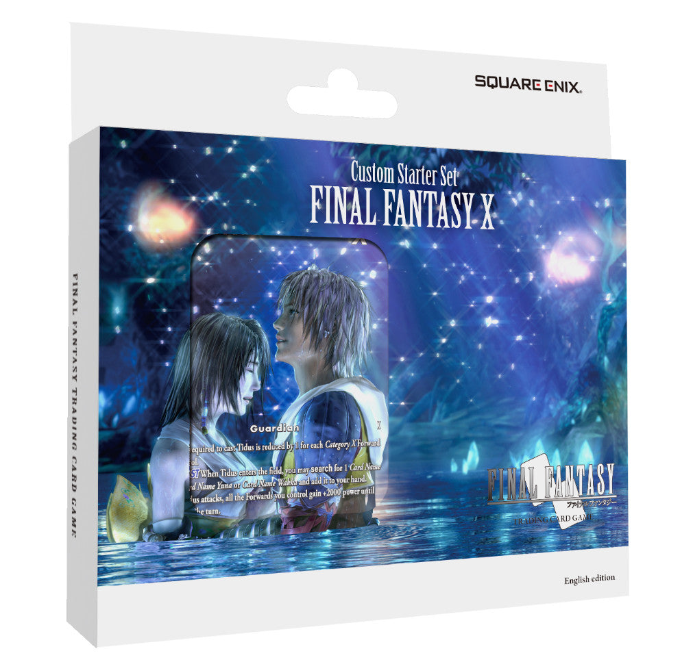 [Grade B] Final Fantasy Trading Card Game Custom Starter Set Final Fantasy X