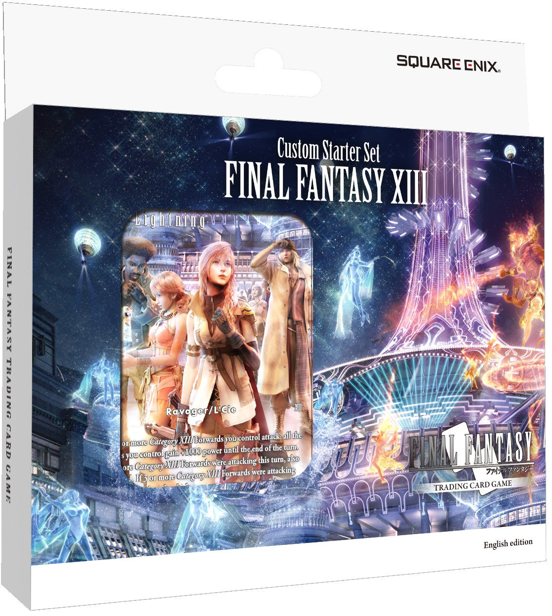 [Grade A] Final Fantasy Trading Card Game Custom Starter Set Final Fantasy XIII