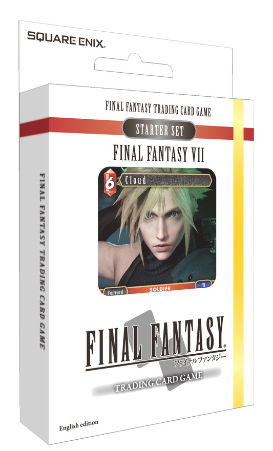 [Grade A] Final Fantasy Trading Card Game Starter Set Final Fantasy VII