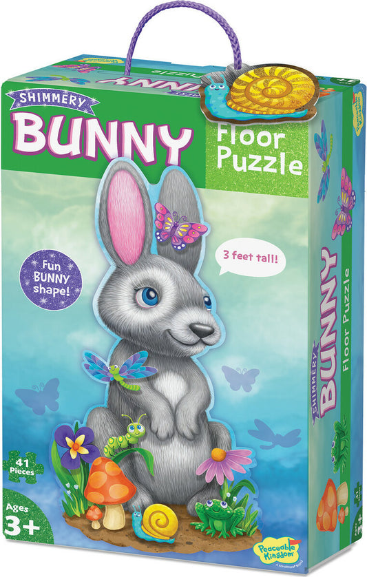 [Grade  B] Floor Puzzle Bunny 41 Pieces